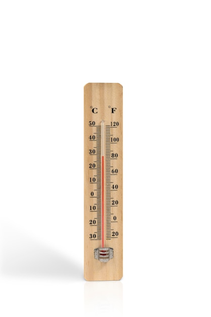 Houten thermometer