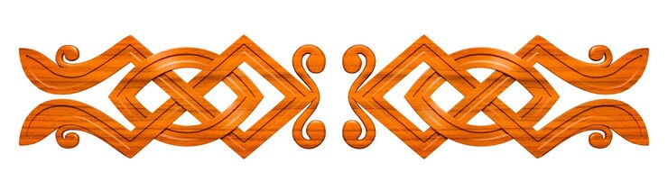 Foto houten vintage 3d illustratie