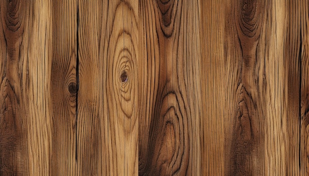 houtstructuur achtergrond houten vloerplanken in licht en donkerbruin gedetailleerd behangpatroon AI