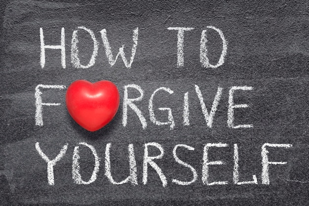 Photo how to forgive yourself heart