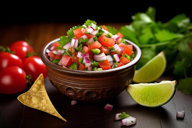 Photo how to make pico de gallo