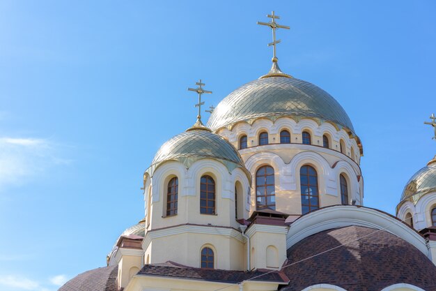 Photo hrestian church against the sky