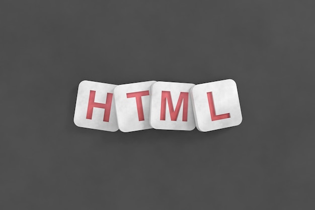 HTML баннер дизайн 3D фон