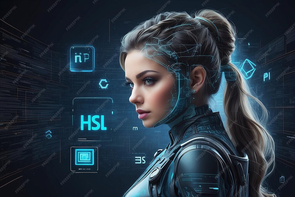 HTML and CSS Collage Concept with Person Programming and API ...