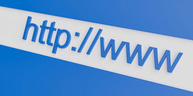 Http www internet webadres in zoekbalk van browser