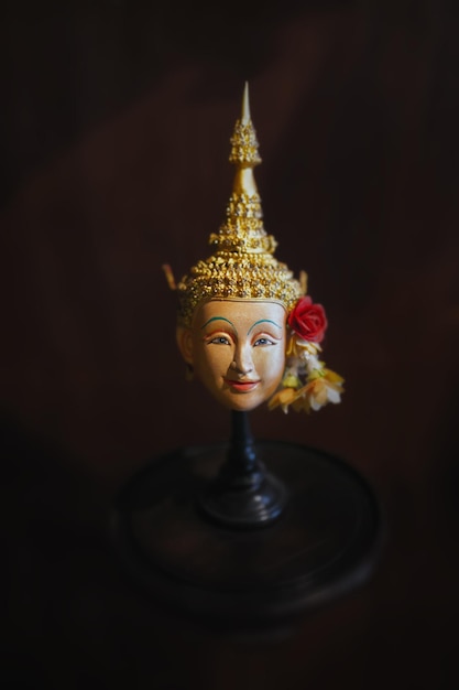 Hua KhonHet masker voor Thaise traditionele dans van de Ramayana Epic