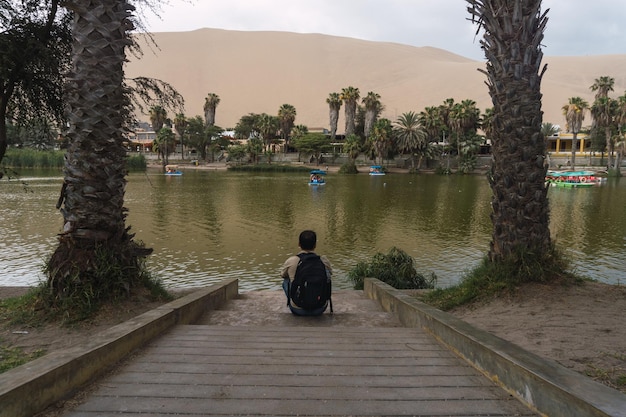 Huacachina lagune ica peru