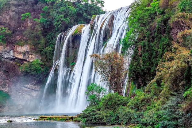 Huangguoshu-waterval in de provincie Guizhou, China