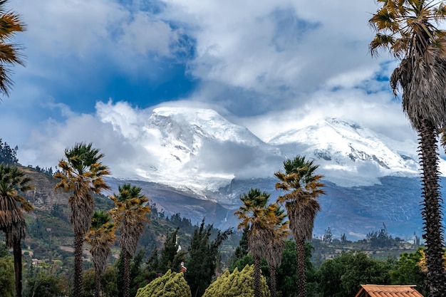 Huascaran Nationaal Park in Yungay Peru