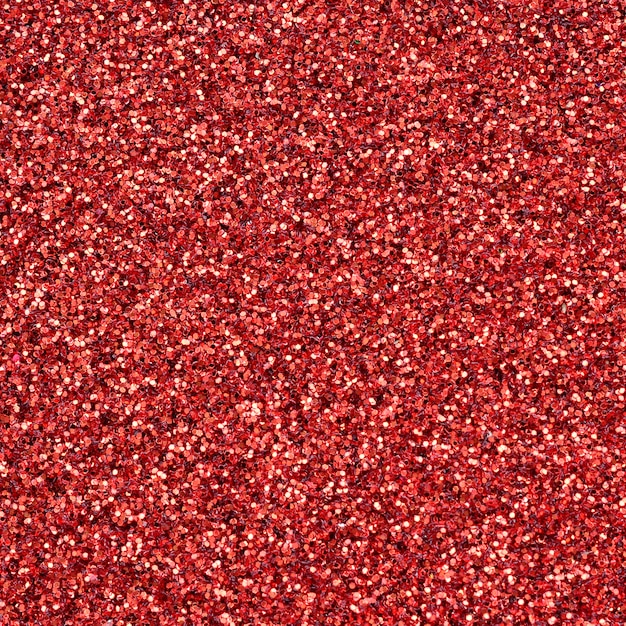 A huge amount of red decorative sequins