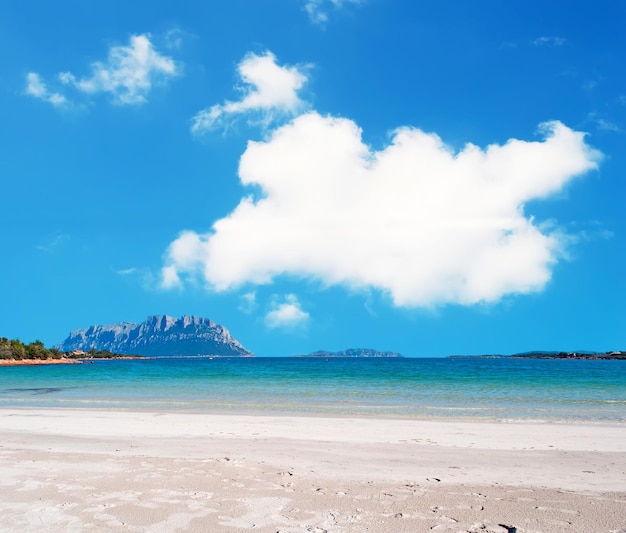 Huge cloud over Porto Istana Sardinia