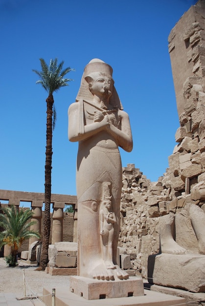 Huge statue in egypt