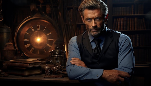 Photo hugh jackman as xmen professor