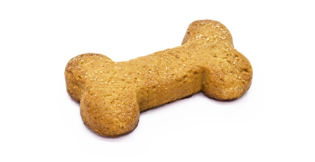 Huisgemaakt hondenvoer koekje in botvorm, gezond hondenvoer