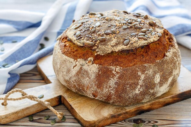 Huisgemaakt pompoenbrood