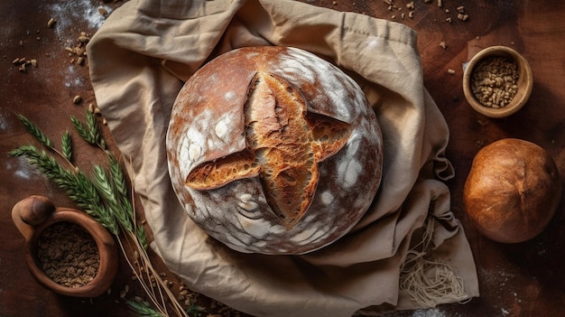 Huisgemaakt zuurdeegbrood