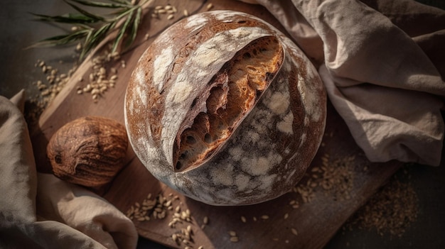 Huisgemaakt zuurdeegbrood