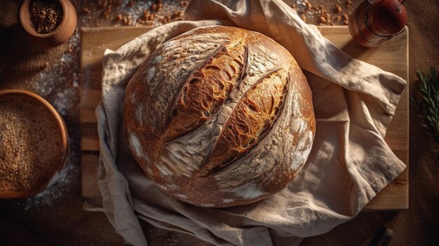 Huisgemaakt zuurdeegbrood