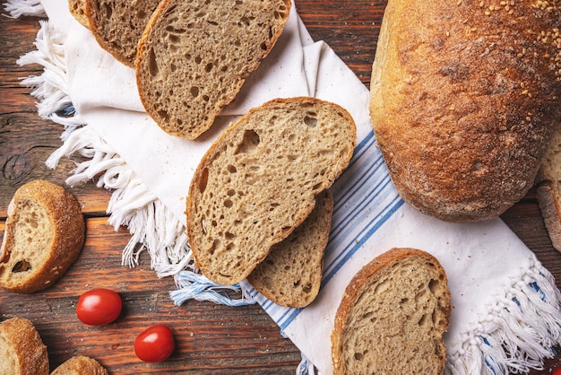 Foto huisgemaakt zuurdeegbrood