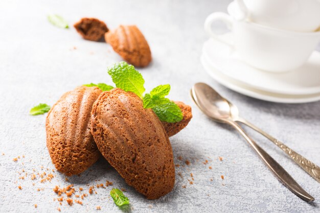 Huisgemaakte chocoladekoekjes Madeleine