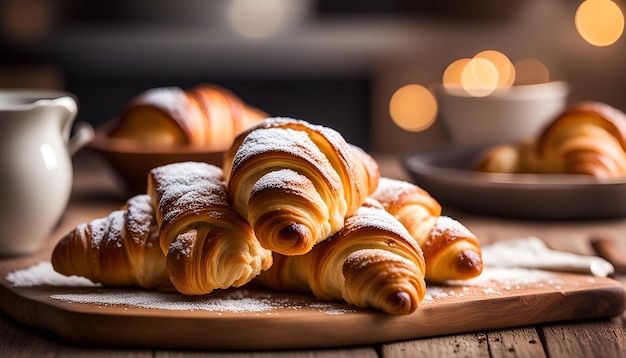 Huisgemaakte croissants