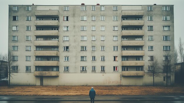 Foto huizen van oost-europa