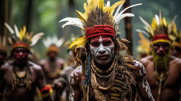 フリ パプア ニューギニア フリ族は、何百ものユニークな伝統的な部族が住むオセアニアの島であるパプア ニューギニアで最も有名な部族の 1 つです。