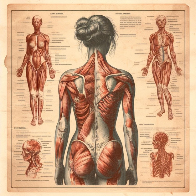 Photo human anatomy