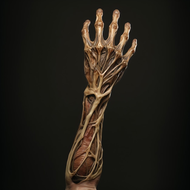 Photo human arm anatomy