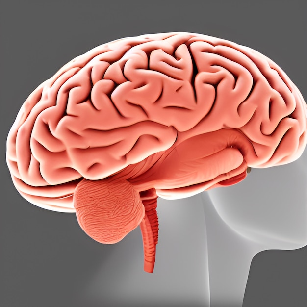 human brain illustration