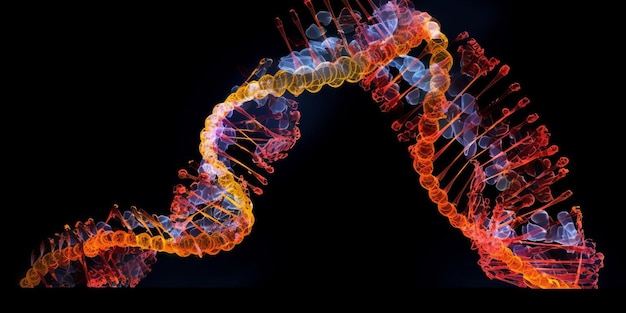 Human DNA structure map