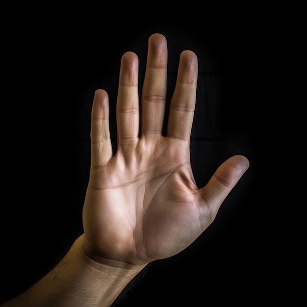 Photo human hand gesture