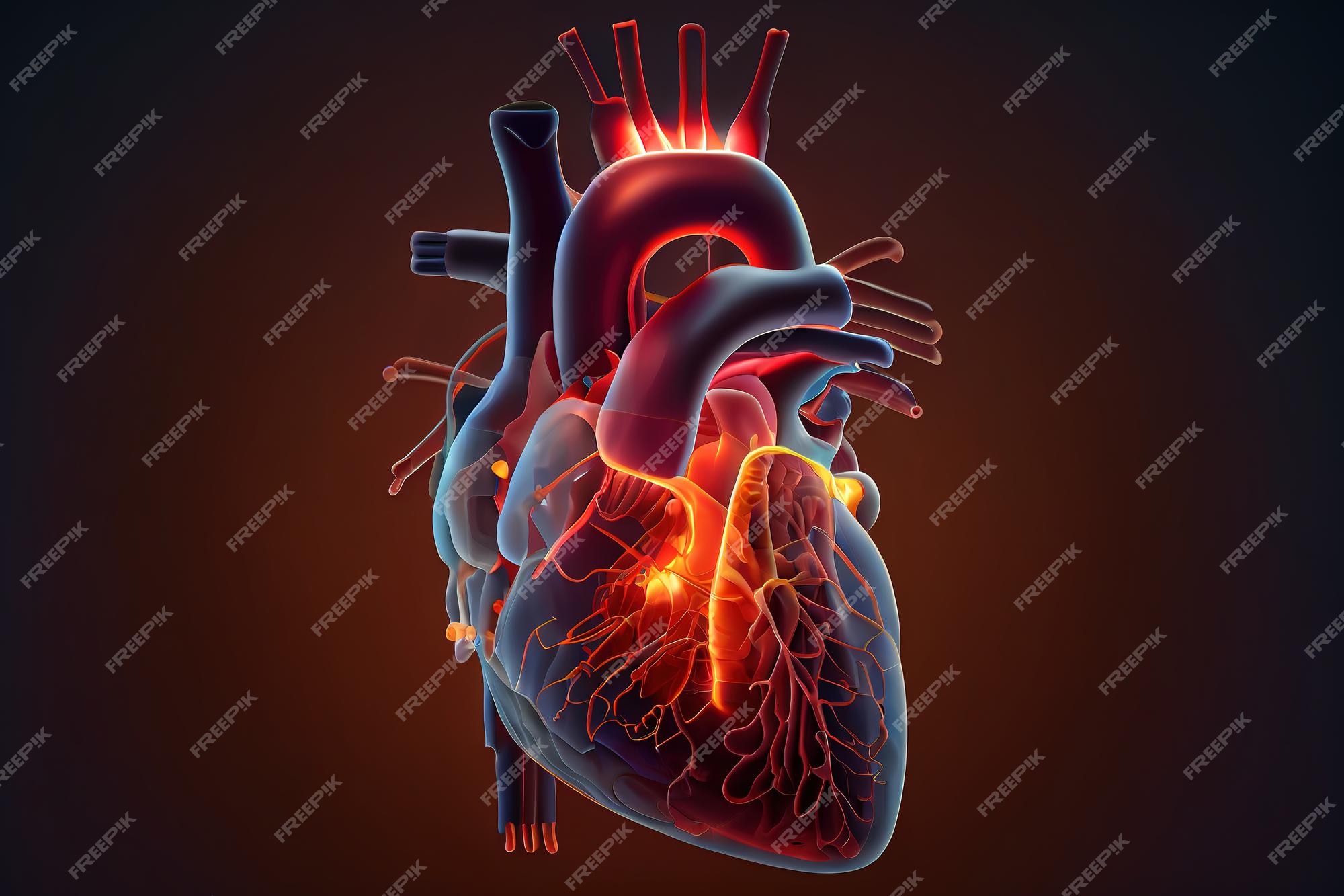diseased human heart