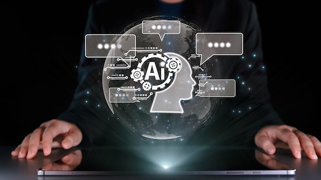 인공지능과 인간의 상호작용: 인공 지능 뇌 프로세스 생성 AI UUID