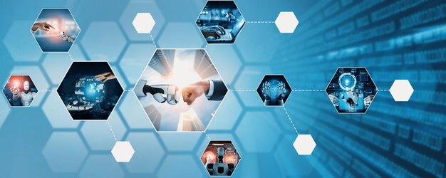 human interact with ai artificial intelligence virtual assistant nlp robot