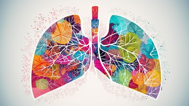 Human lungs madegenerative ai