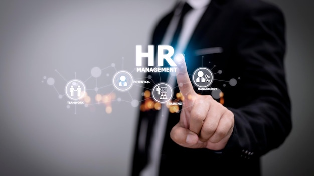 Human Resources HR-management Werving Werkgelegenheid Headhunting Concept