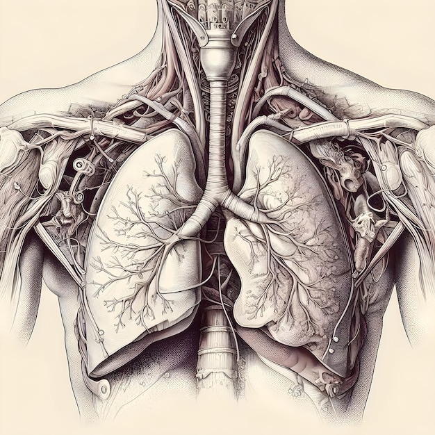 人間の呼吸器系
