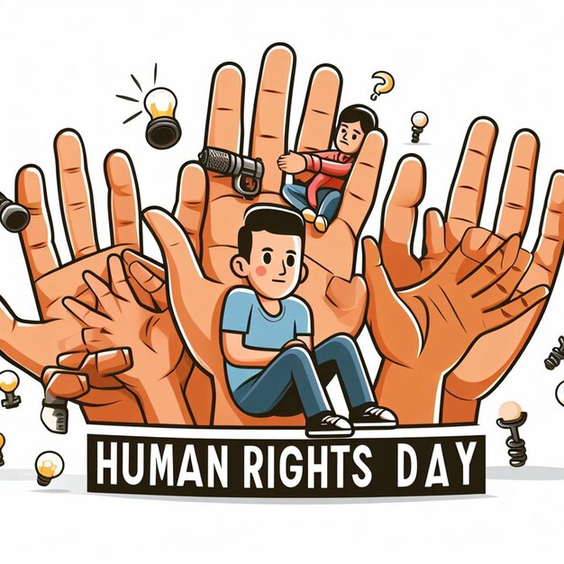 Human Rights Day PosterBannerFlyer and Free Photos