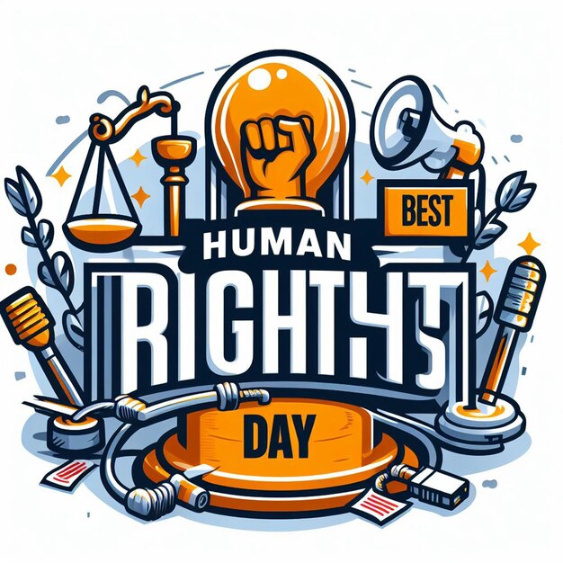 Human Rights Day PosterBannerFlyer and Free Photos