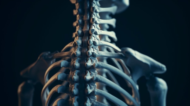 Human spine Generative Ai