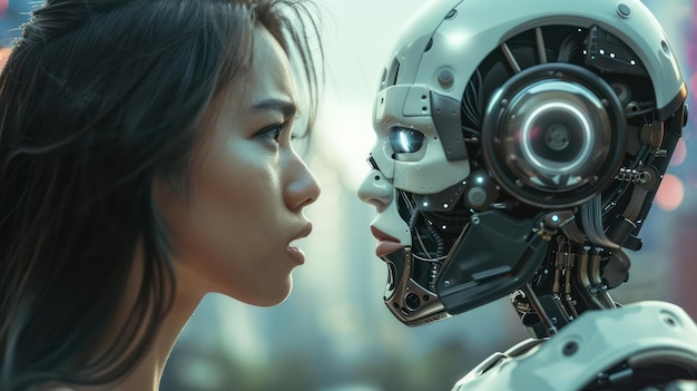 Human vs AI Clash of Ideologies and Emotions in Fierce Confrontation