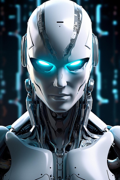 Humanoid Cyborg Robot