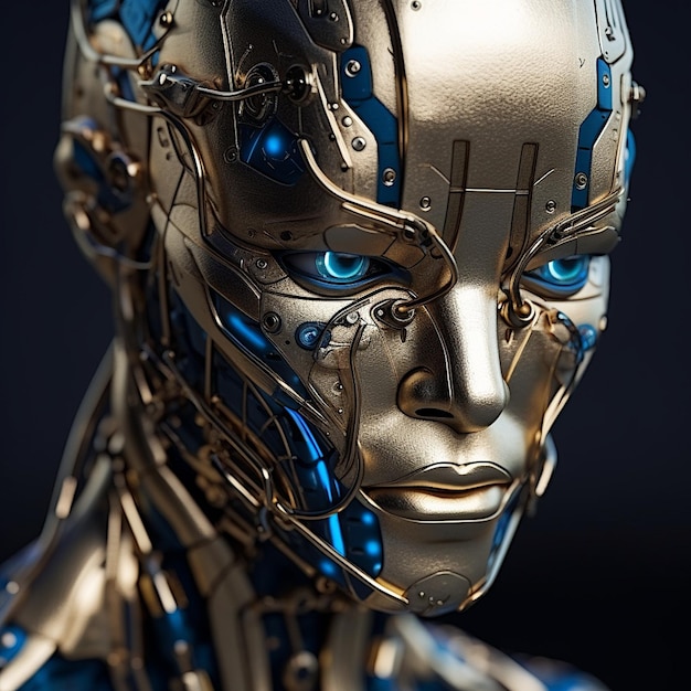 Humanoid Cyborg Robot