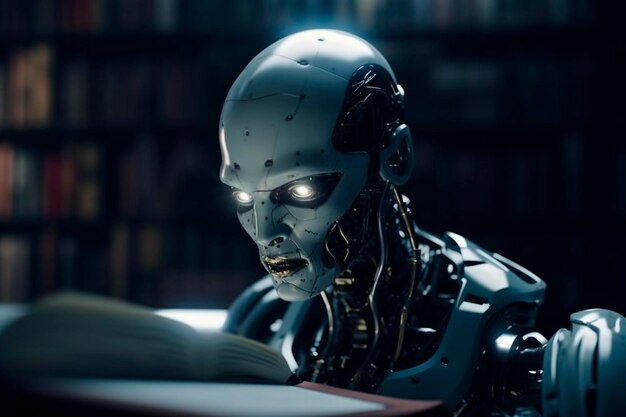 Humanoid robot learn Generative AI