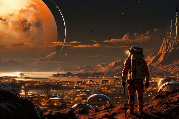 Humans on Mars fascinating concept of interplanetary exploration