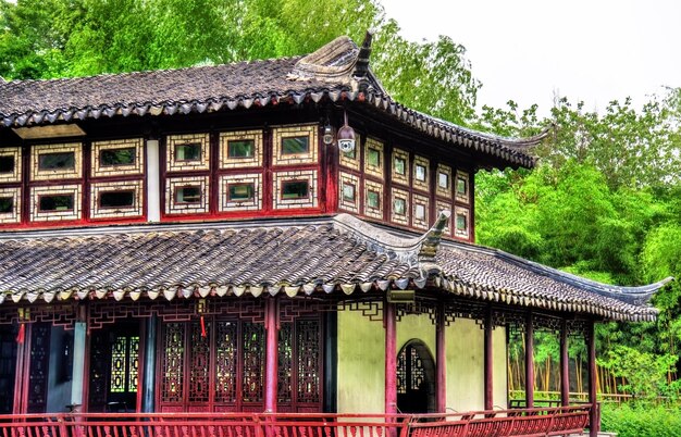 Photo humble administrator's garden the largest garden in suzhou china unesco heritage site