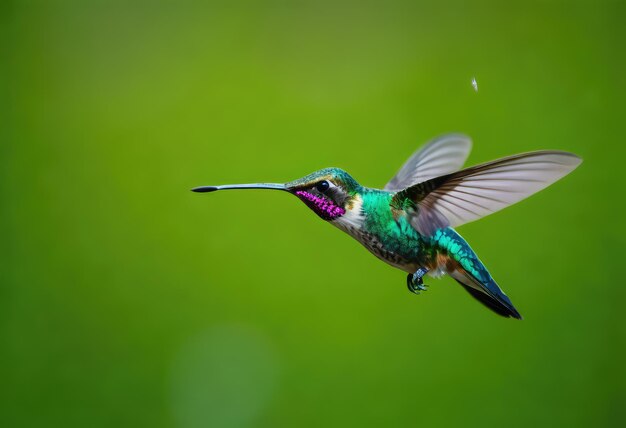 Photo hummingbird in flight