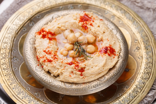 Hummus, kikkererwten dip