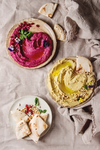 L'hummus diffonde varietà